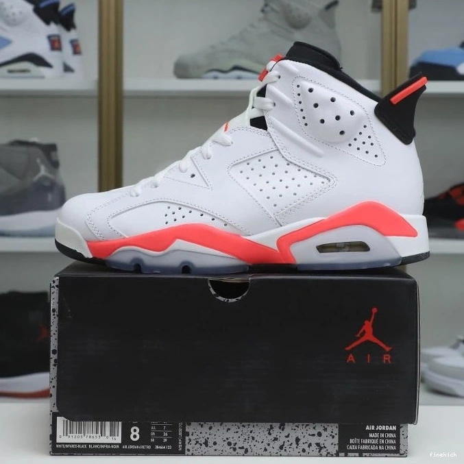 Air Jordan White Retroinfrared 6 1027